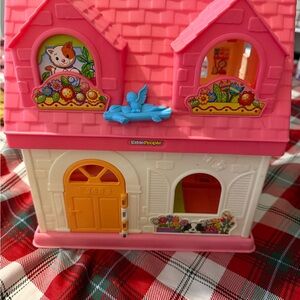 & Other Stories Pink and White Doll Playhouse